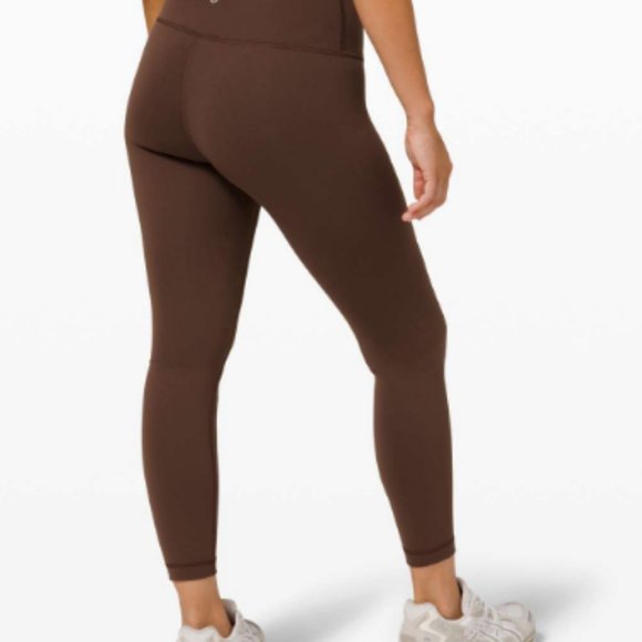 Lululemon Wunder Train Tight 25" Brown Earth - Picture 2 of 3